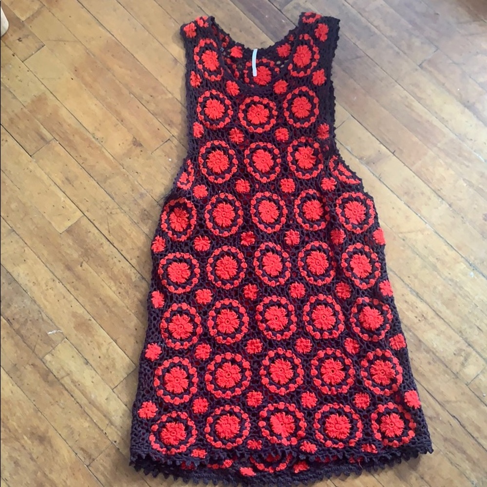 Free people size M crochet dress